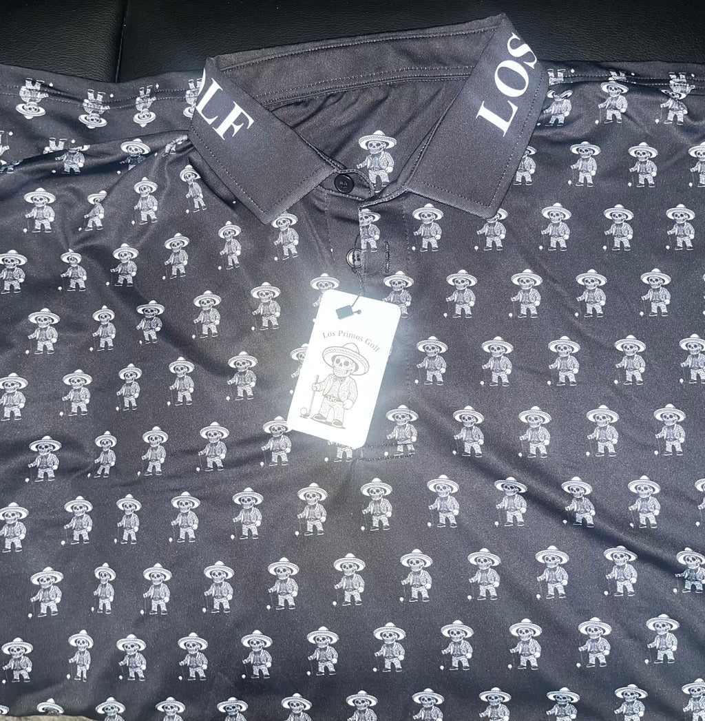 Black Golf Polo