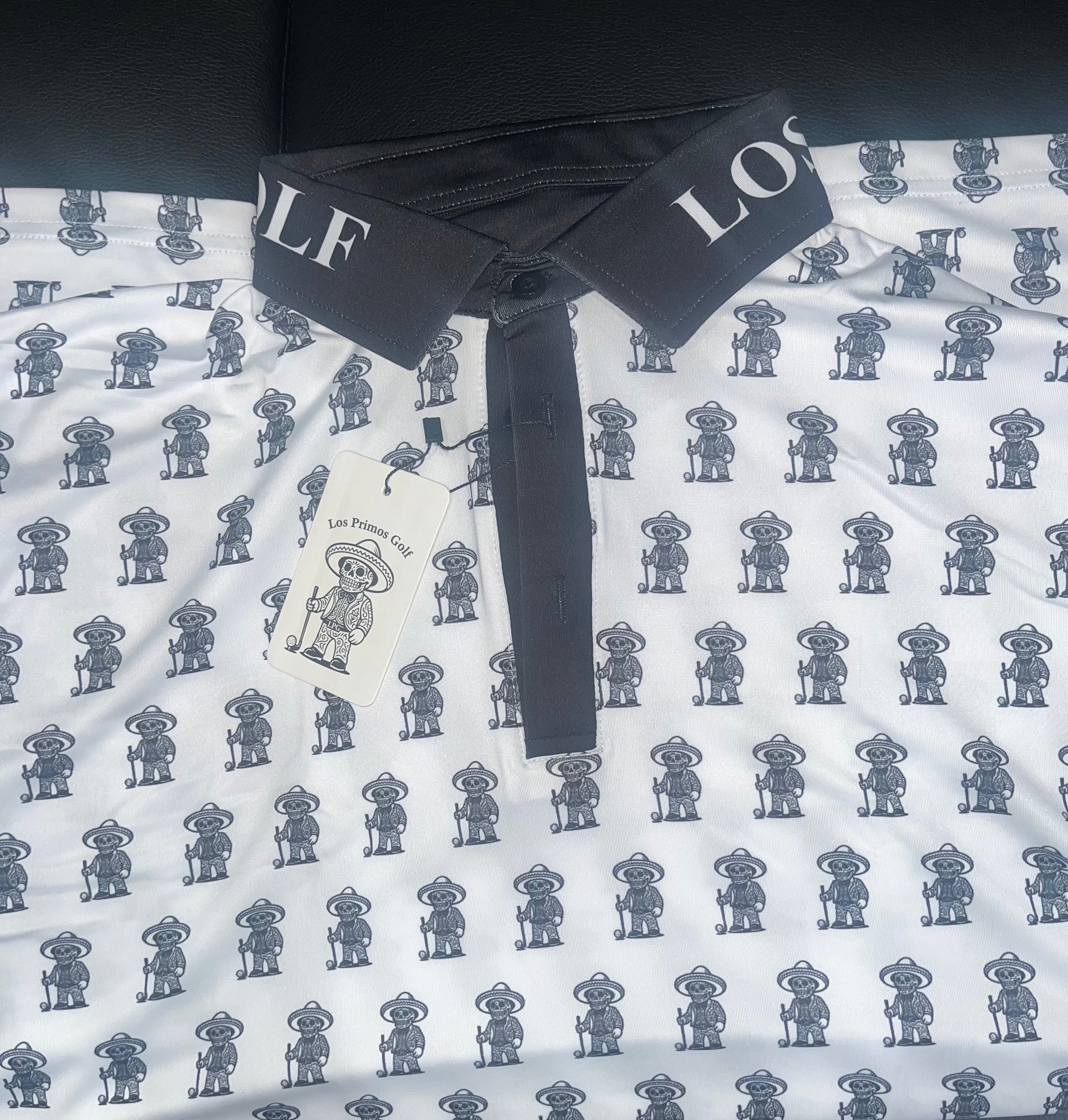 White Golf Polo