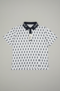 White Golf Polo